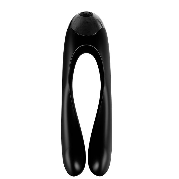 Vibromasseur Doigt Candy Cane Silicone Compact IPX7 Rechargeable - Satisfyer