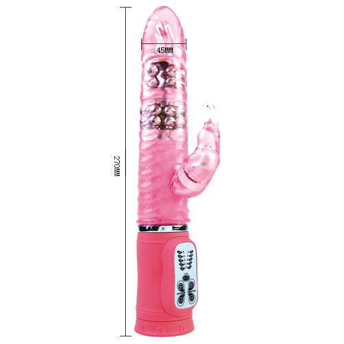 Vibromasseur Rabbit Passion Rampante 10 Modes 27 cm - Baile