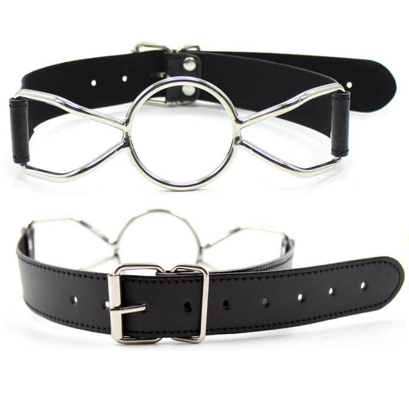 Bâillon BDSM Araignée Spider Gag Métal Anneau 4,5 cm - Ohmama