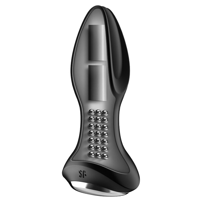 Plug Anal Vibrant Rotator Plug Rotation Connecté App - Satisfyer