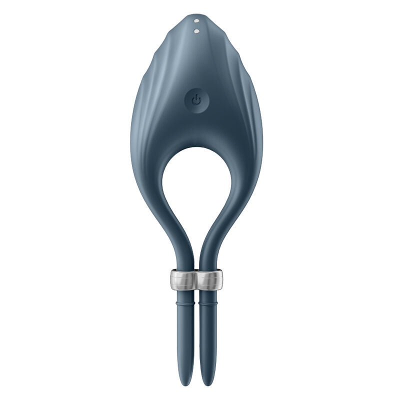Cockring Vibrant Duelist Double Moteur Rechargeable Étanche - Satisfyer