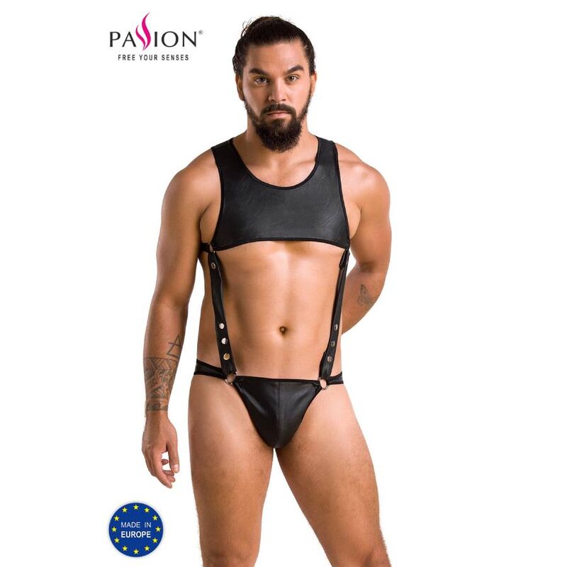 Body Homme Résille Adam Manches Longues Sexy 2 Tailles - Passion Men