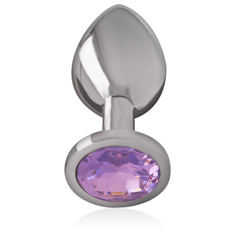 Plug Bijou en Métal Aluminium - Cristal Coloré - Intense