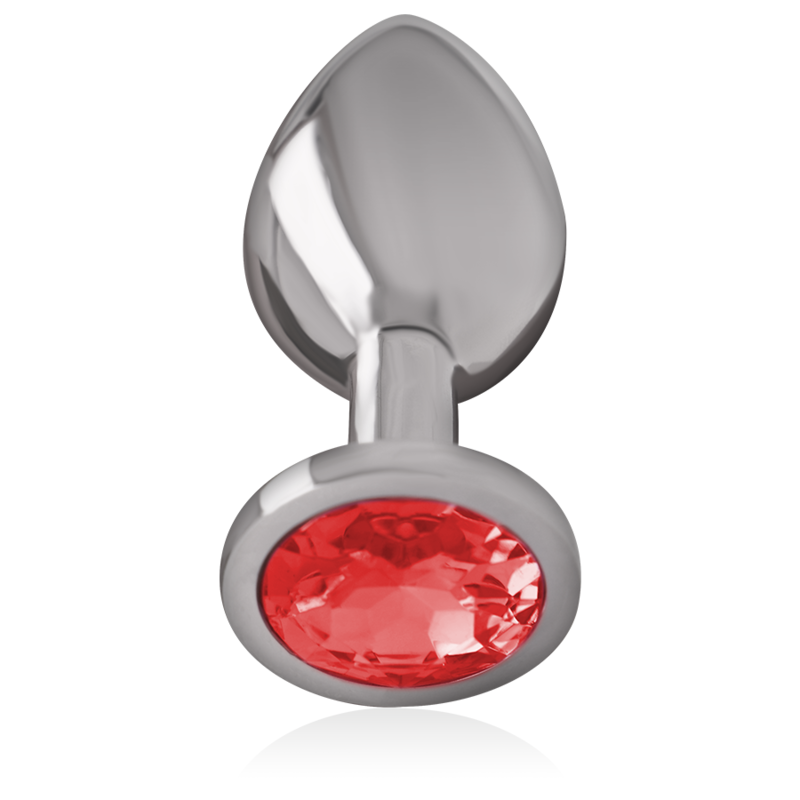 Plug Bijou en Métal Aluminium - Cristal Coloré - Intense