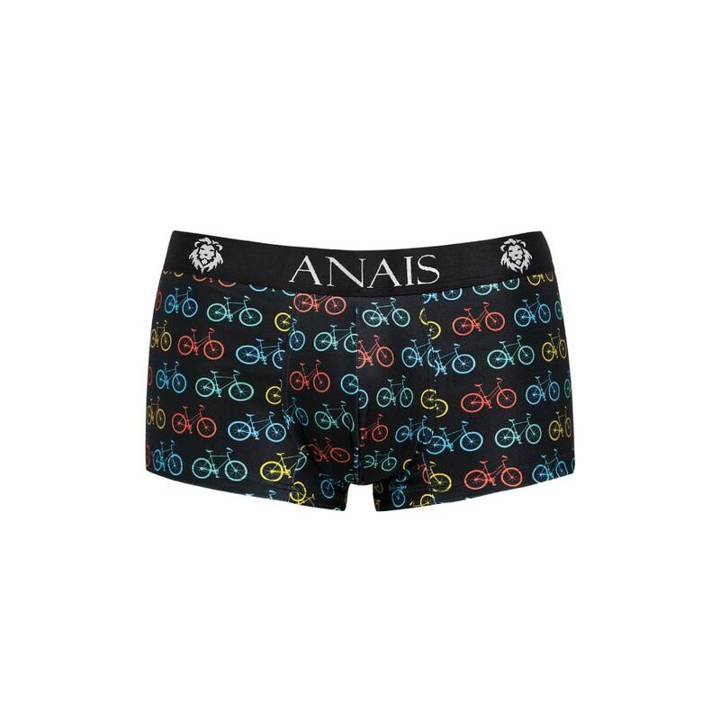 Boxer Benito taille S d'Anais Men photographié à plat, face avant et ceinture siglée