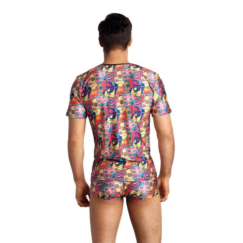 T-Shirt Homme Sexy Comics Coupe Ajustée 2 Tailles - Anais Men