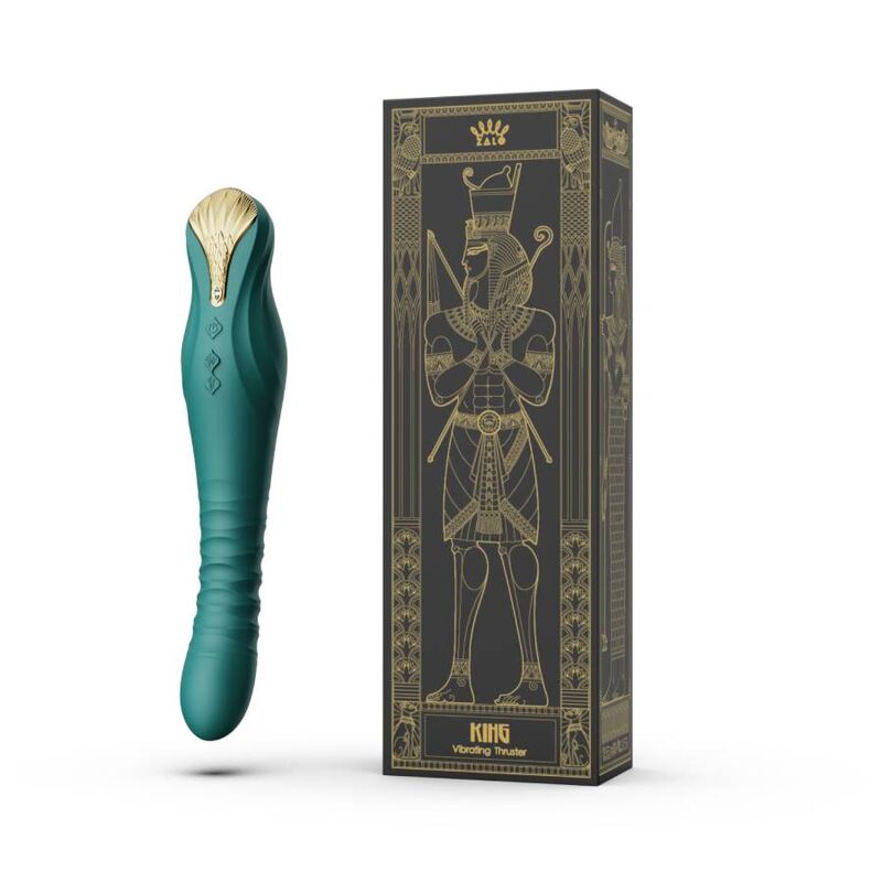 Vibromasseur King Propulseur Chauffant Connecté - Zalo