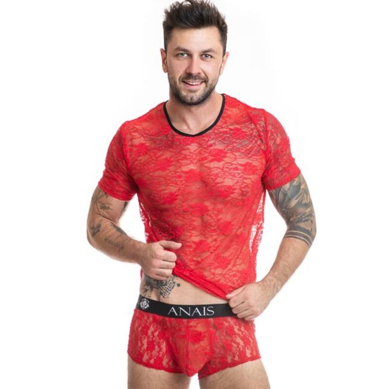 T-Shirt Homme Sexy Brave Coupe Ajustée Lingerie Masculine - Anais Men
