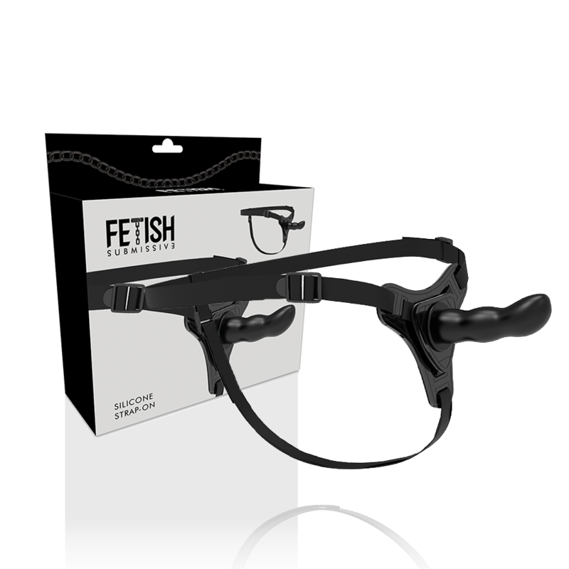 Gode Ceinture Silicone Point G - Harnais Élastique Ajustable - Fetish Submissive