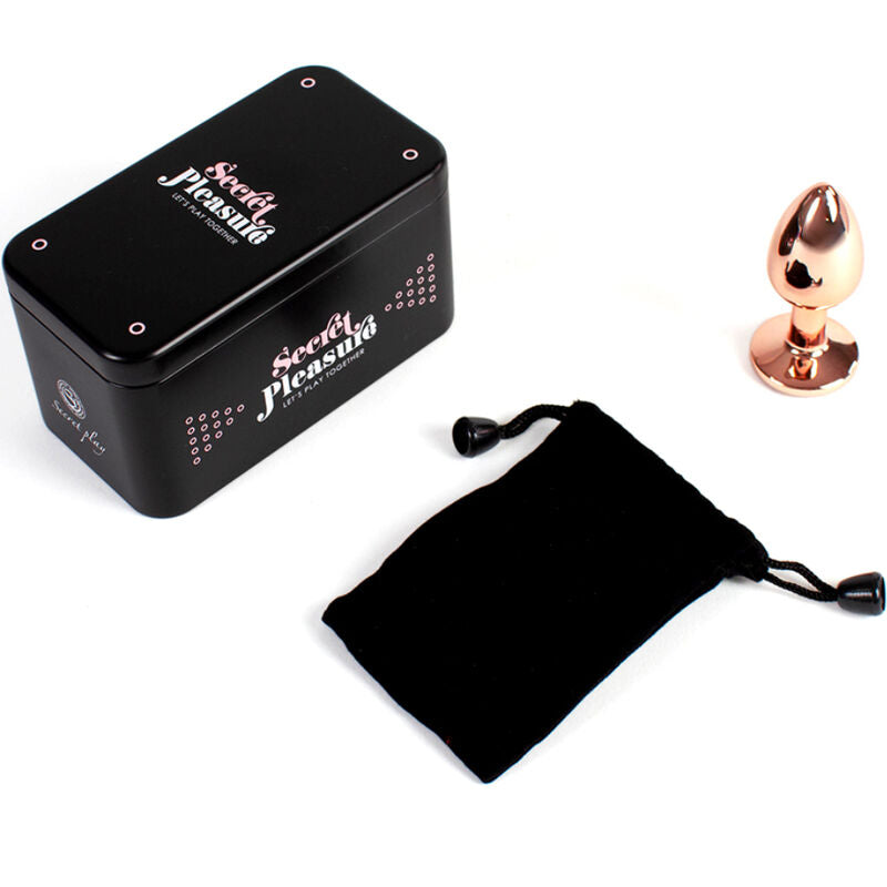 Plug Anal Métal Petite Taille 7 cm - Secretplay