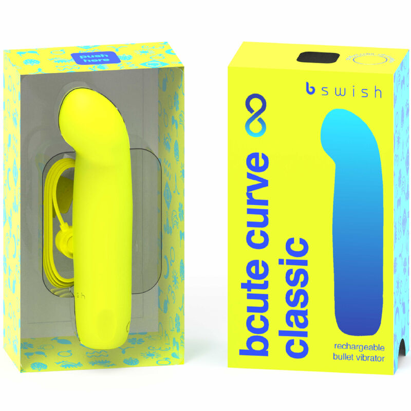 Vibromasseur Bcute Curve Infinite Classic Silicone Rechargeable - B Swish