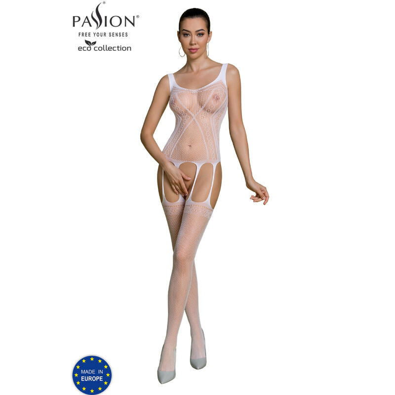 Combinaison Résille Bodystocking Intégrale Eco Collection 3 Coloris - Passion