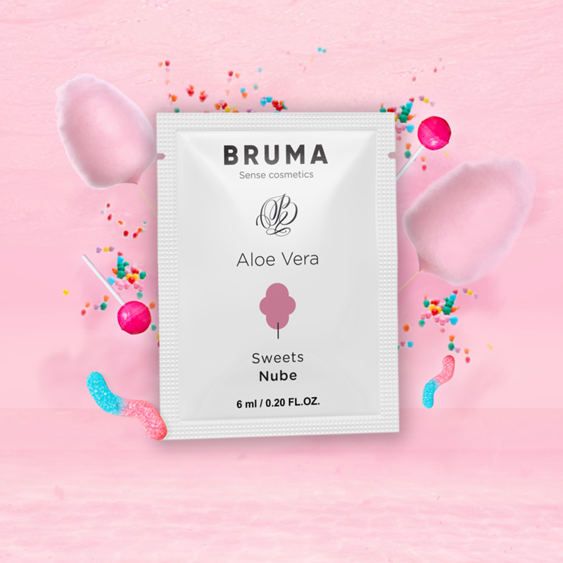 Lubrifiant Gel Aloe Vera Saveurs Base Eau - Bruma