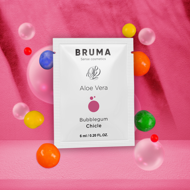 Lubrifiant Gel Aloe Vera Saveurs Base Eau - Bruma