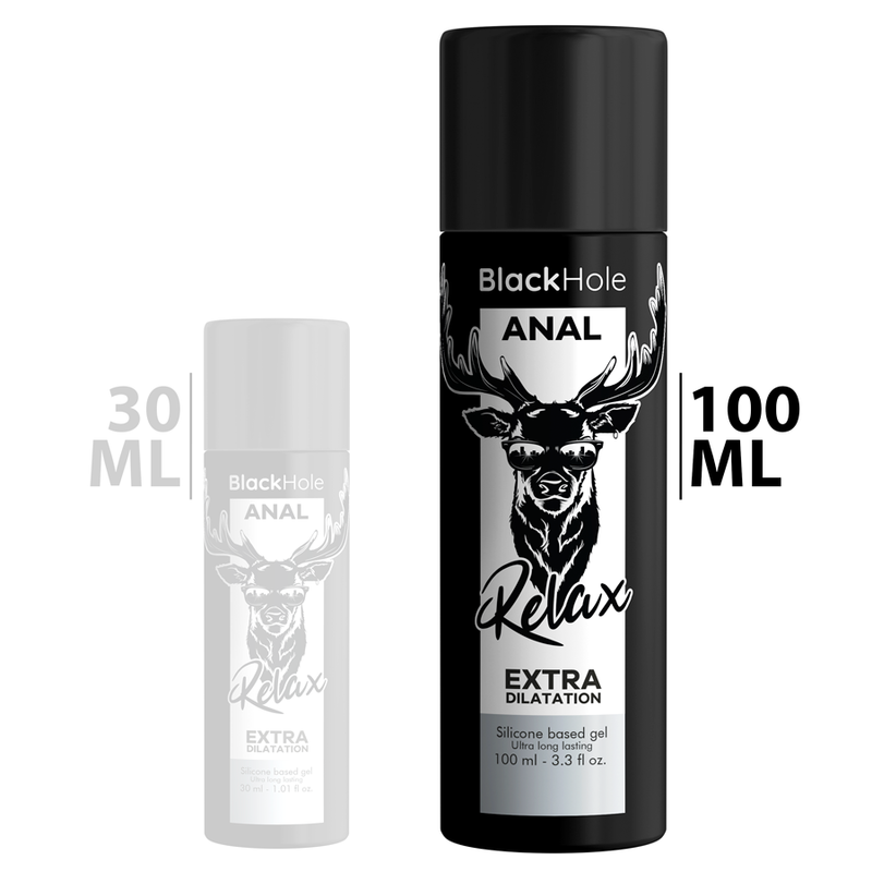 Gel Lubrifiant Anal Silicone Black Hole Dilatation et Relaxation