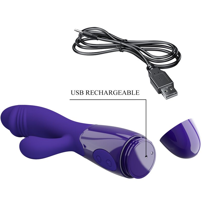 Vibromasseur Point G Snappy Youth Flexible 30 Vibrations Rechargeable - Pretty Love