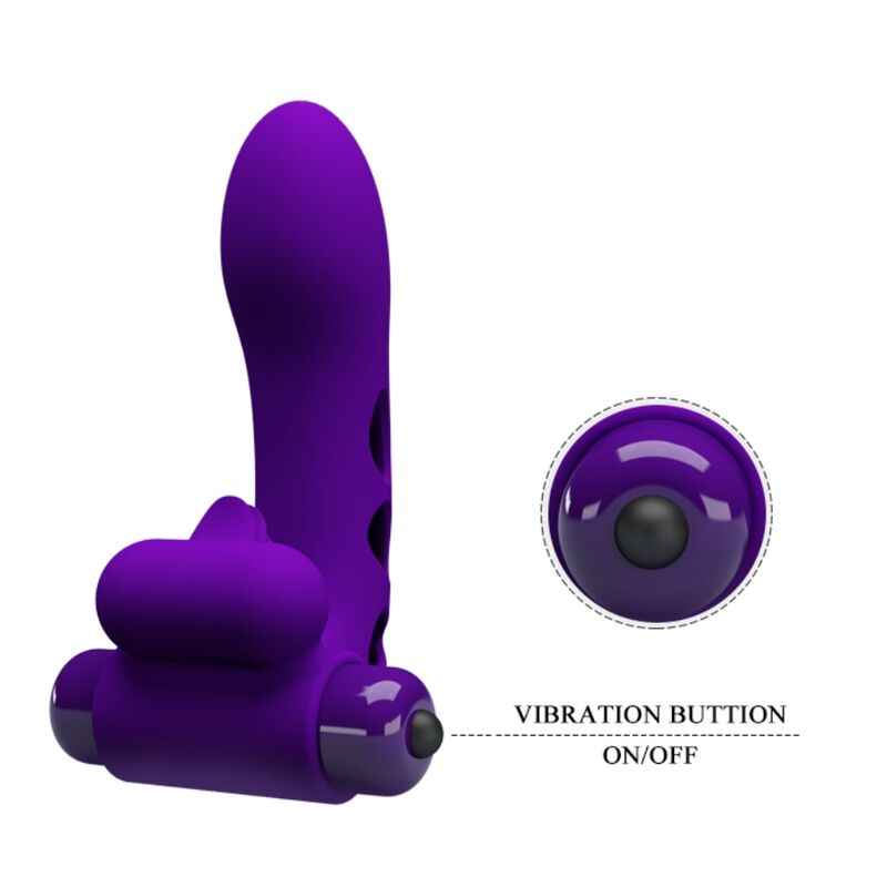 Doigt Vibrant Orlando 10 Fonctions - Silicone ABS - Pretty Love