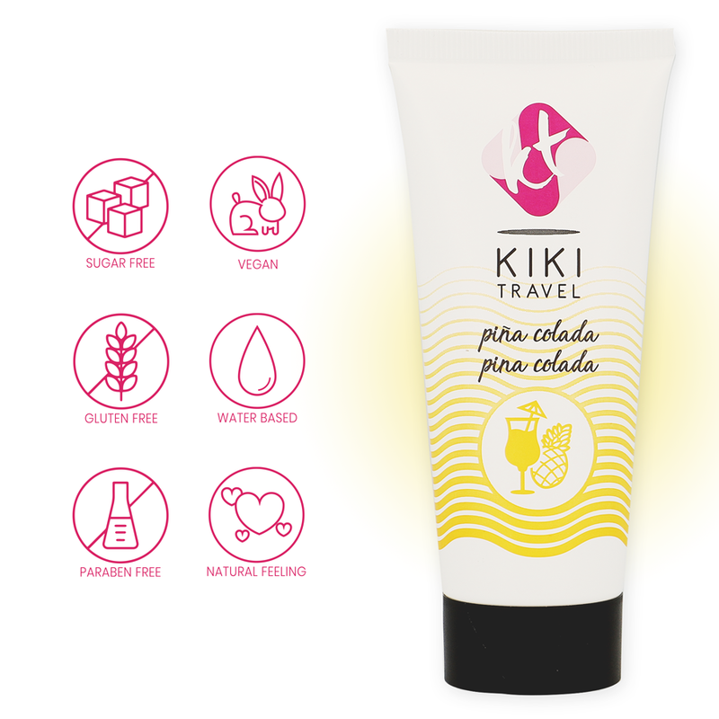 Lubrifiant Aromatisé 4 Saveurs Gourmandes - Kikí Travel