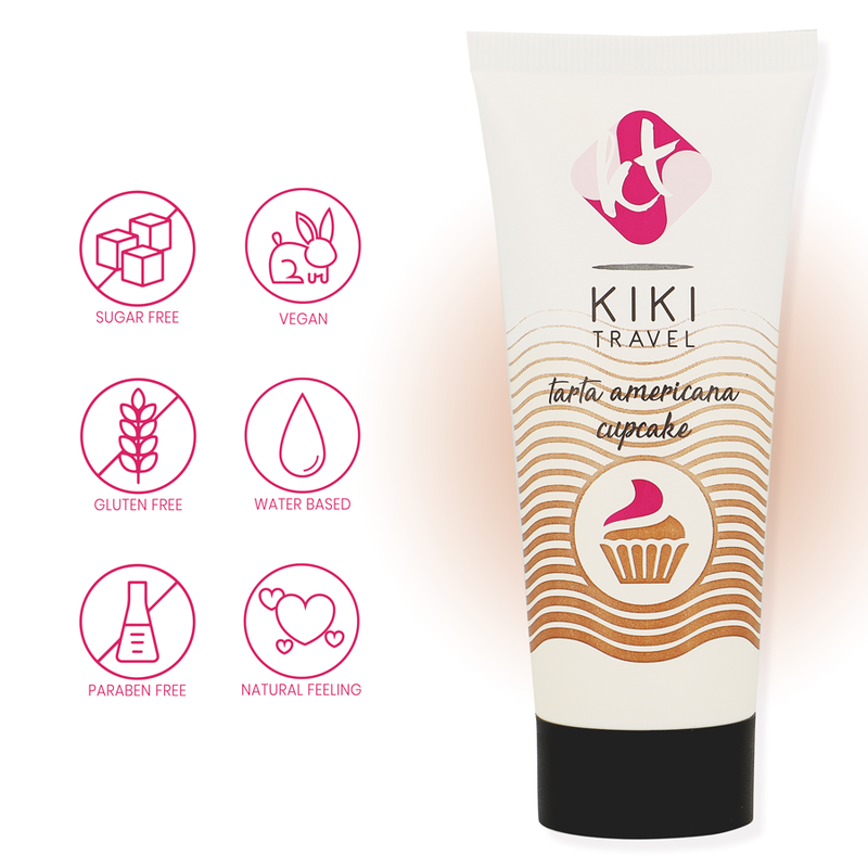 Lubrifiant Aromatisé 4 Saveurs Gourmandes - Kikí Travel
