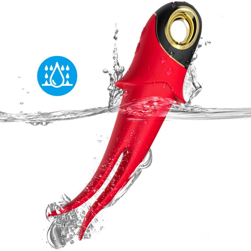 Vibromasseur Double Tête Shadow - Effet Langue 9 Modes - Armony