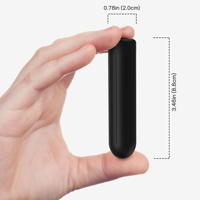 Mini Vibromasseur Bullet Warhead - Télécommande 9 Modes - Armony
