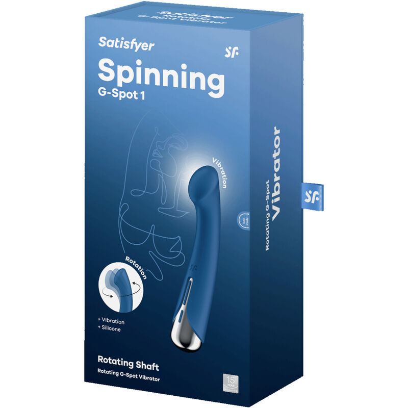 Vibromasseur Point G Rotatif Spinning G-Sport 1 Rechargeable IPX7 - Satisfyer