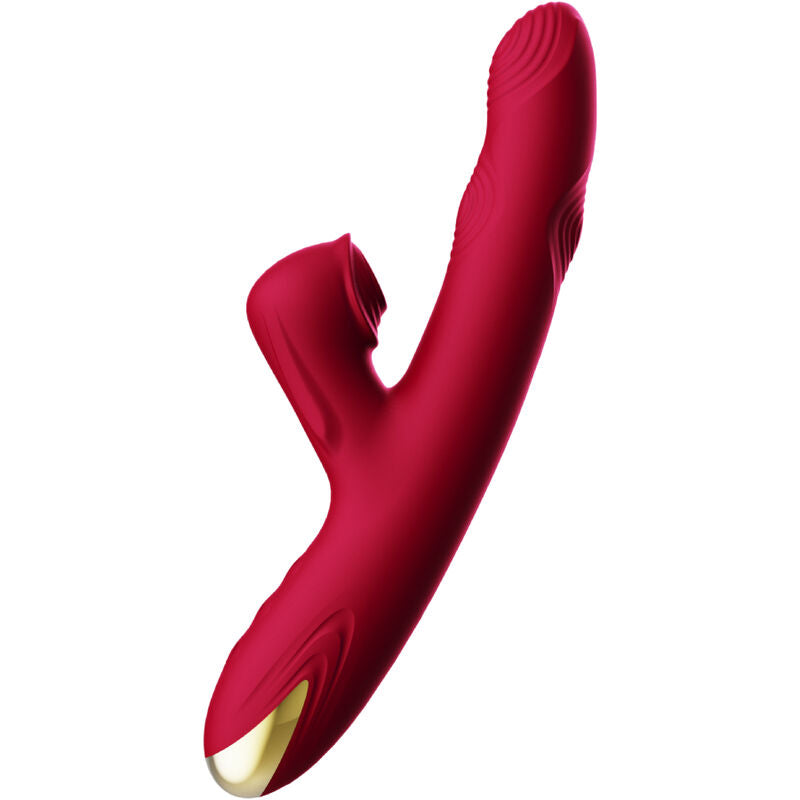 ARMONY - VIBRATEUR BUMP & VENTOUSE MODÈLE 1 BOURGOGNE