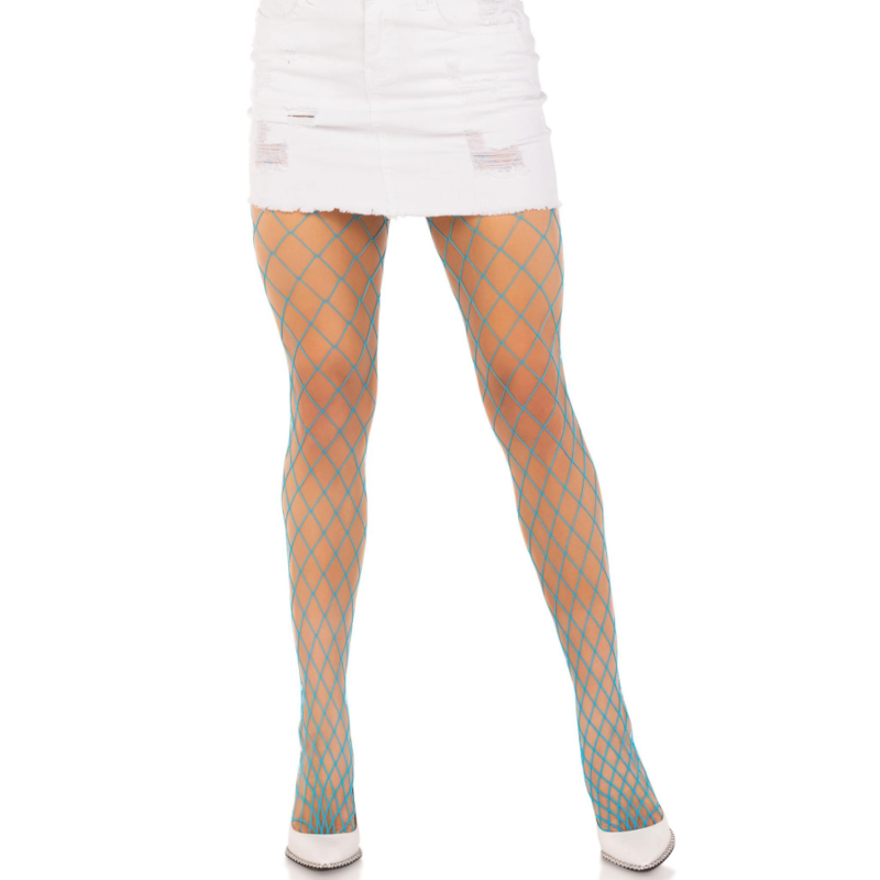 Collants Résille Motif Diamant Coloris Fluo 4 Couleurs - Leg Avenue