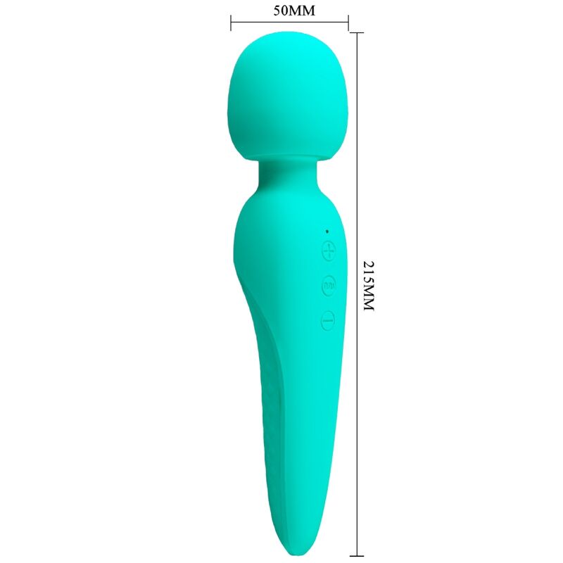 Vibromasseur Wand Meredith Étanche 7 Vibrations 5 Vitesses - Pretty Love