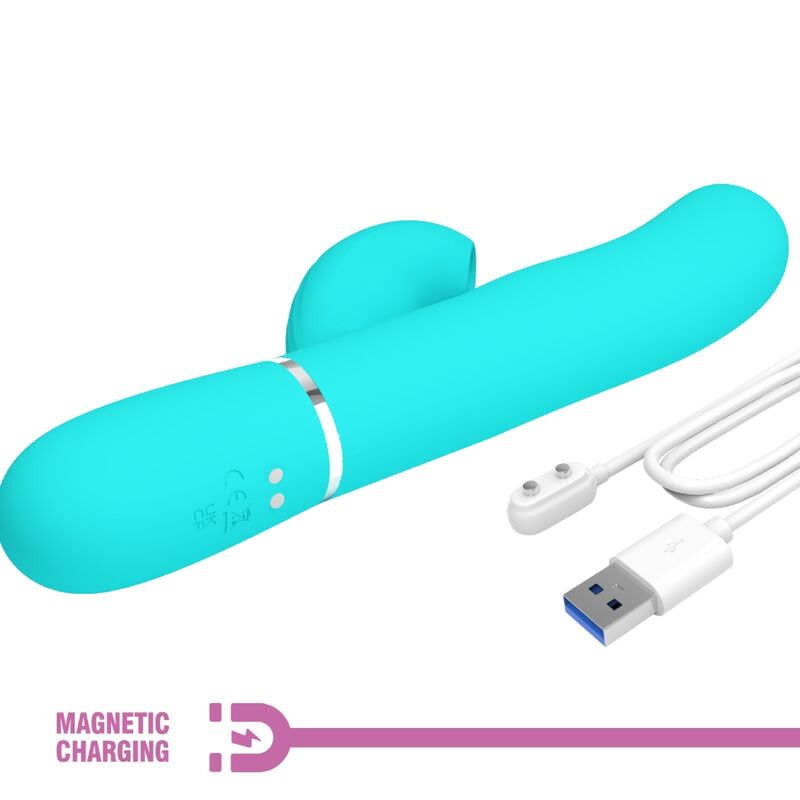 Vibromasseur Point G Perlita 3 en 1 Multifonction - Pretty Love