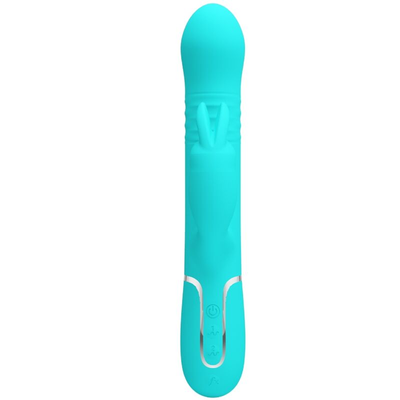 Vibromasseur Rabbit Coale Perles Rotatives Triple Stimulation - Pretty Love