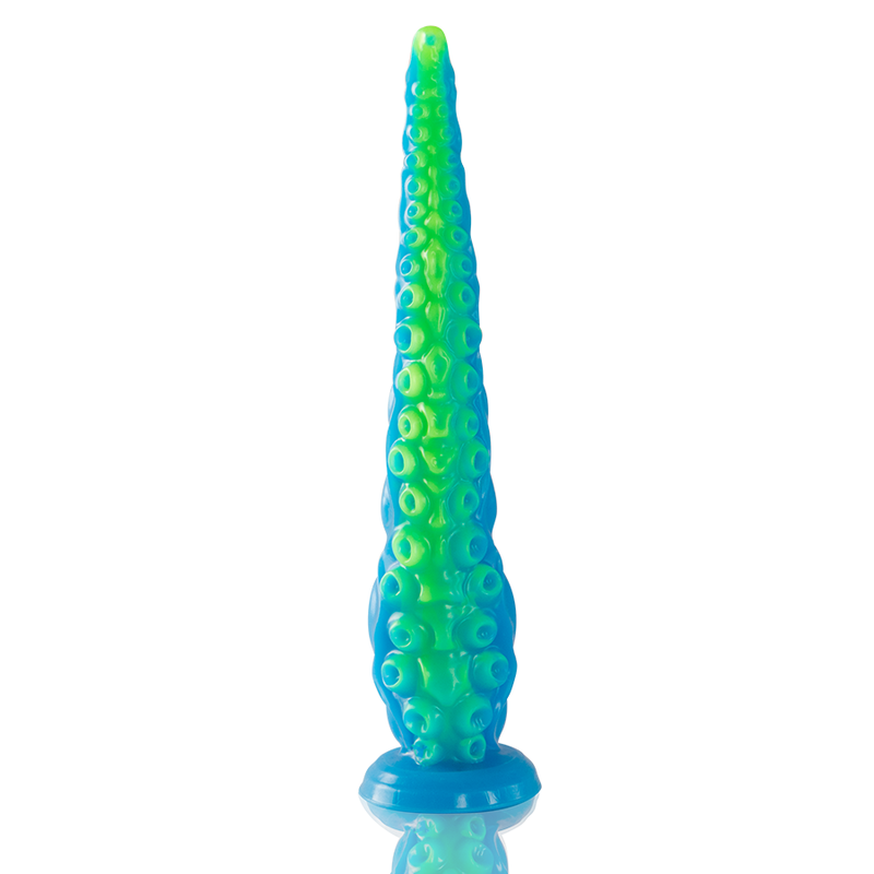 Gode Tentacule Fluorescent Scylla Silicone Mince 2 Tailles - Epic Cybersilicock