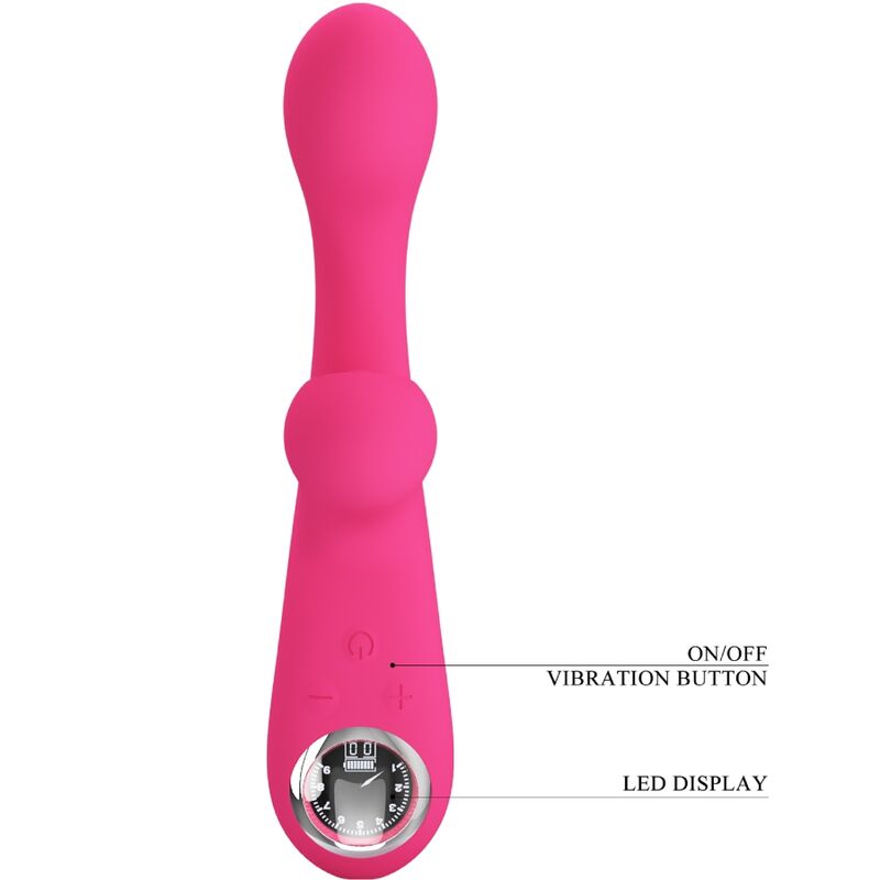 Vibromasseur Rabbit Skylar 30 Vibrations 2 Moteurs Étanche - Pretty Love