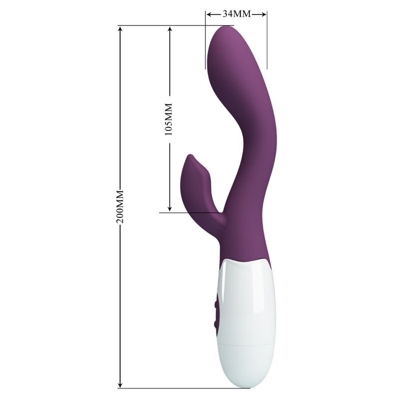 Vibromasseur Point G Brighty Tête Courbée - Pretty Love