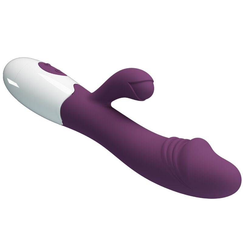 Vibromasseur Double Snappy Point G et Clitoris 30 Fonctions - Pretty Love