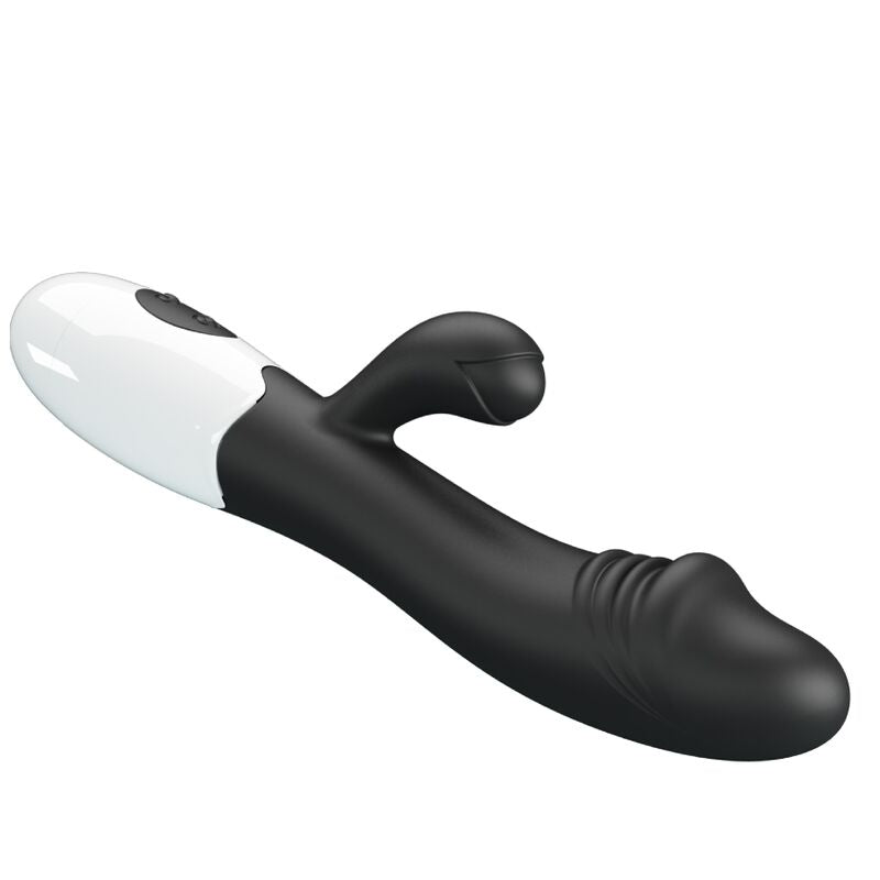 Vibromasseur Double Snappy Point G et Clitoris 30 Fonctions - Pretty Love