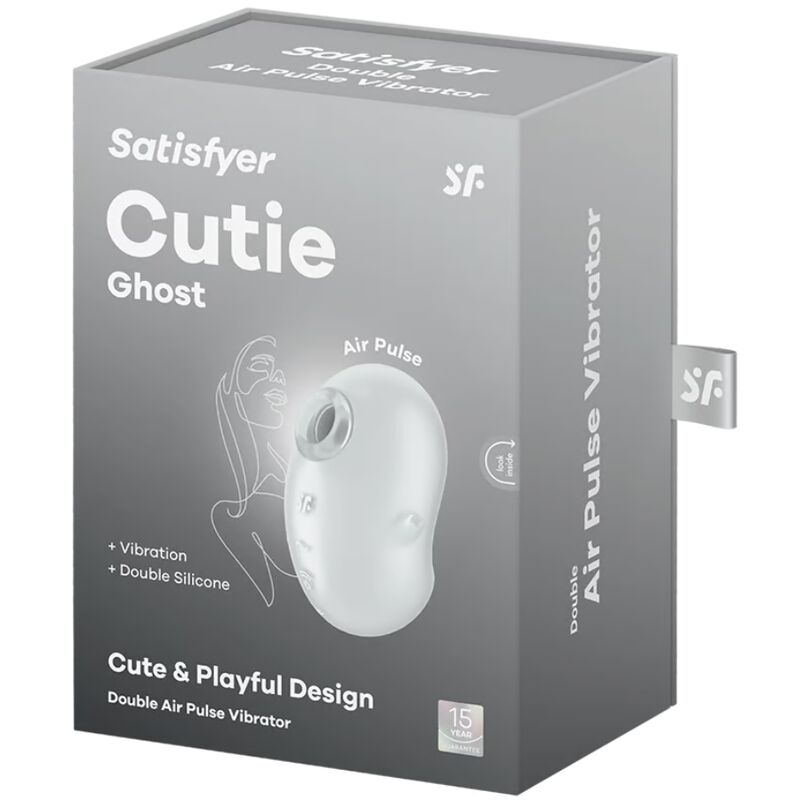 Stimulateur Clitoridien Cutie Ghost Air Pulse 11 Modes - Satisfyer