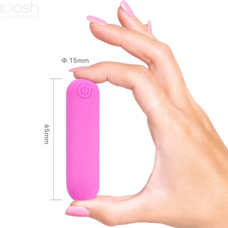 Vibromasseur Bullet Splash Haha - 10 Modes Silicone Étanche - Armony