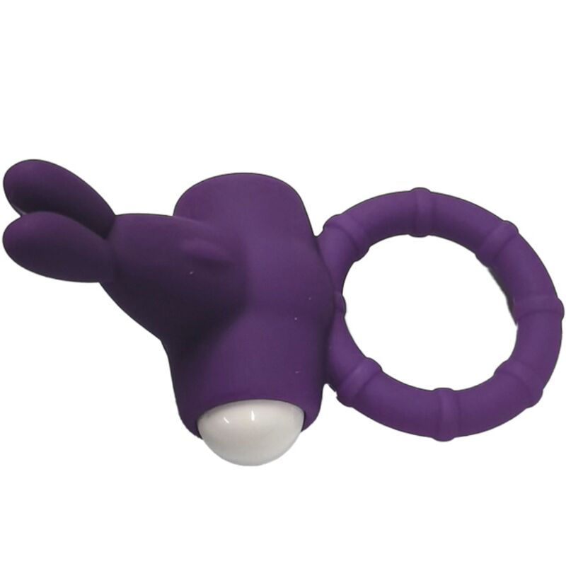 Anneau Vibrant Silicone Ms Bunny - Design Lapin Couple - Armony