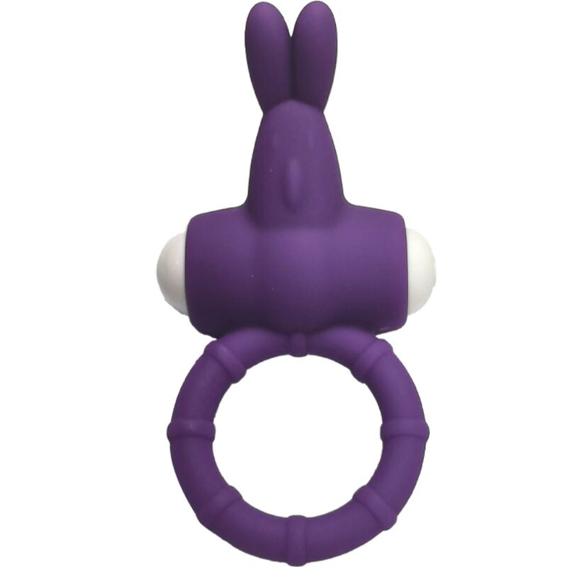 Anneau Vibrant Silicone Ms Bunny - Design Lapin Couple - Armony