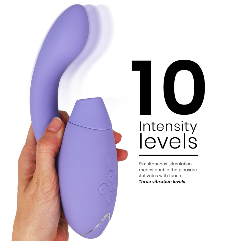Stimulateur Double Womanizer Duo 2 - Pleasure Air et Point G - 14 Intensités