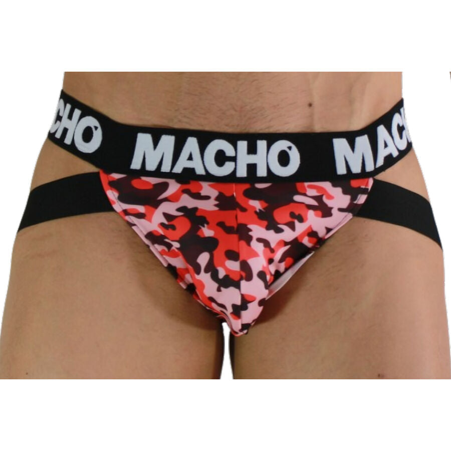 Jockstrap Militaire MX28 Mesh Respirant Vert - Macho Underwear