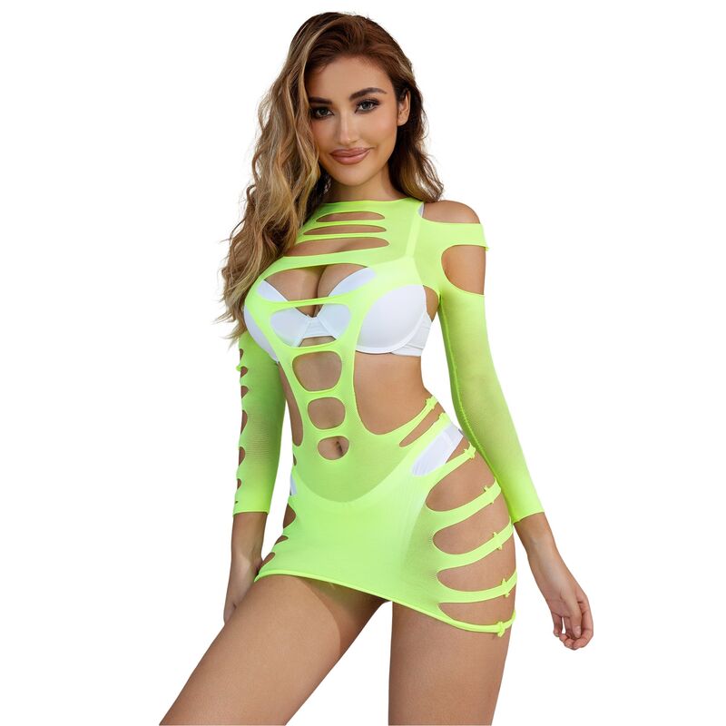 Robe Résille Intégrale Manches Longues Extensible - Subblime