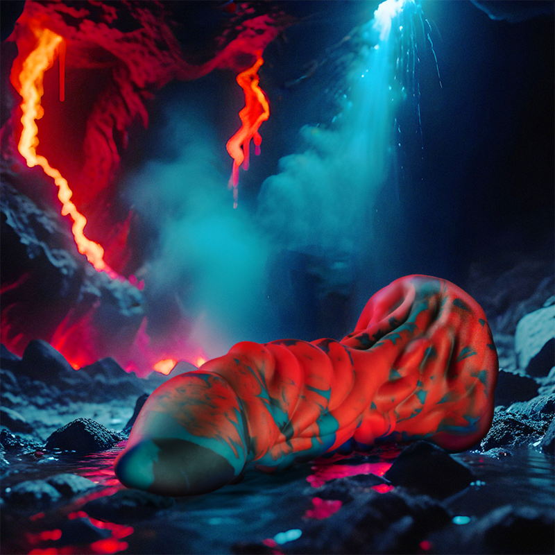 Gode Fantasy Phobos Silicone Gland et Renflement XXL 2 Tailles - Epic