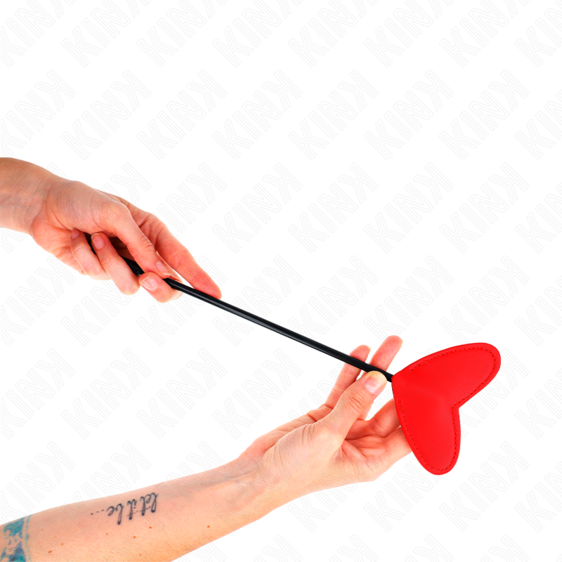 Paddle BDSM Forme Cœur 33 cm Surface Impact 10 cm - Kink