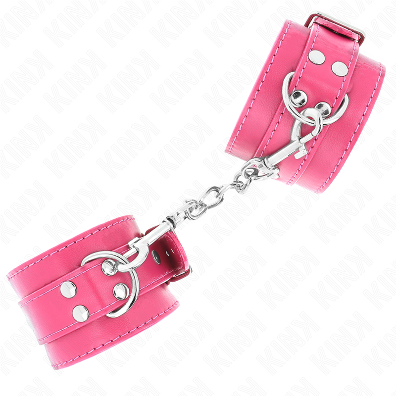 Menottes BDSM Doublure Rembourrées Réglables 20-28 cm - Kink