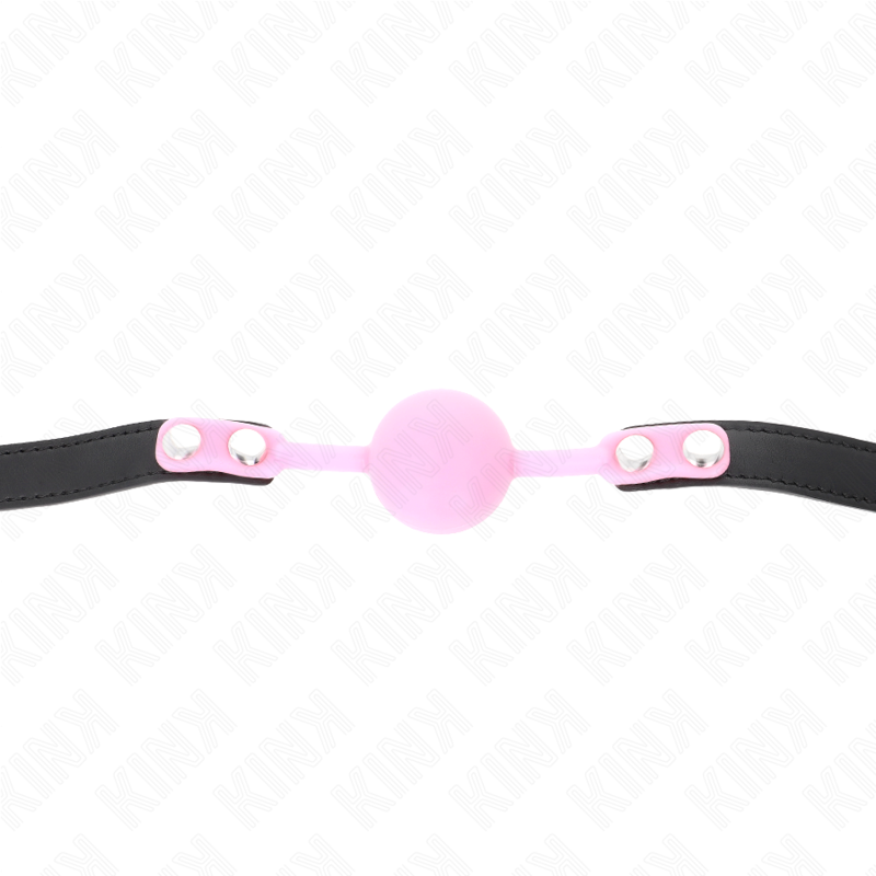 Bâillon BDSM Boule Lumineuse Silicone Sangle Réglable - Kink