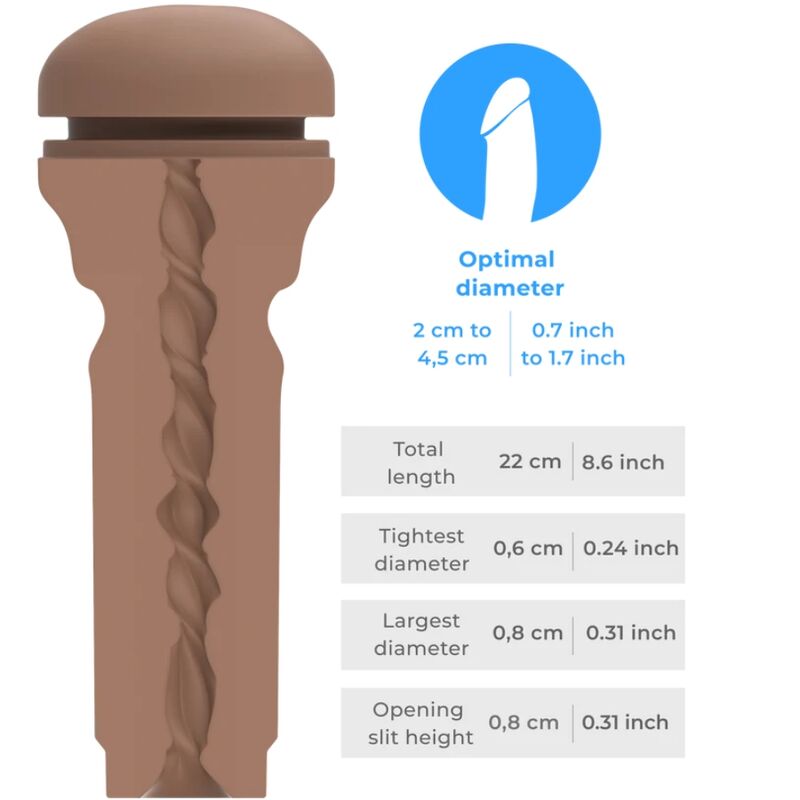 Masturbateur Feel Stroker Extra Serré Texture Réaliste - Kiiroo