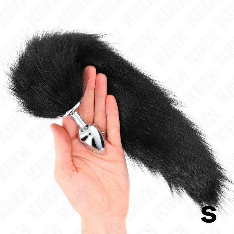 Plug Anal Queue Synthétique - Silicone Body-Safe 3 Tailles - Kink