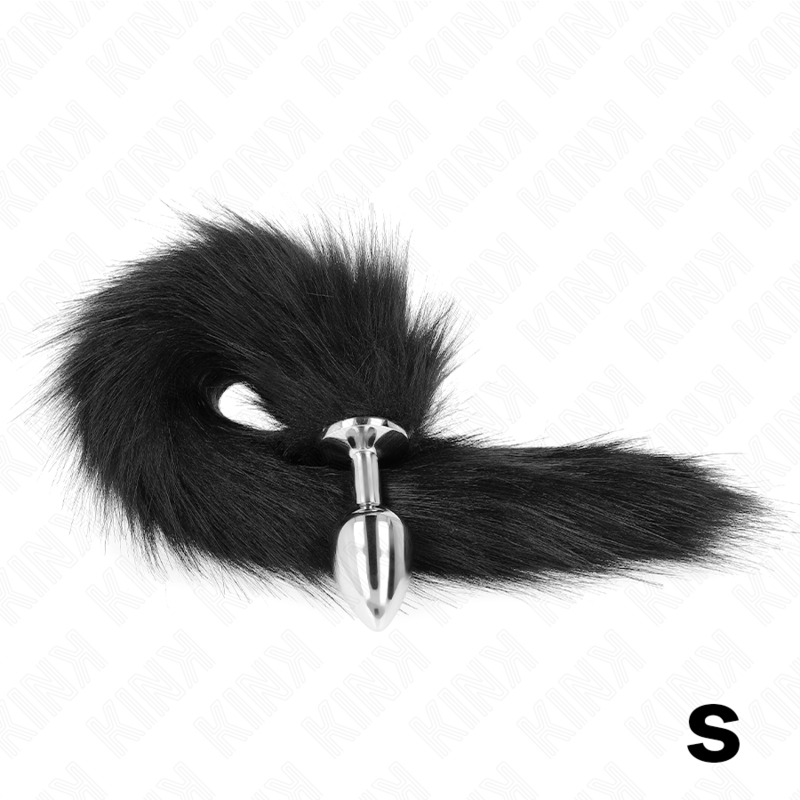 Plug Anal Queue Synthétique - Silicone Body-Safe 3 Tailles - Kink